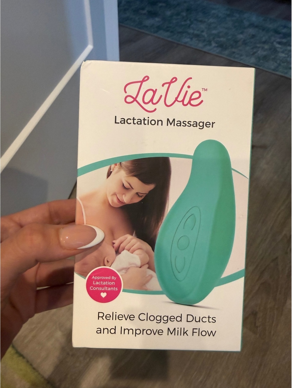 LaVie Lactation Massager Teal